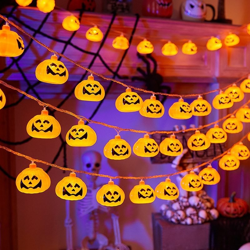 Luces de Cadena LED Calabaza Halloween B